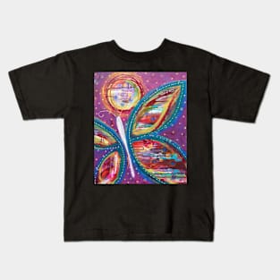 Intend to Breathe: Inner Power Painting Kids T-Shirt